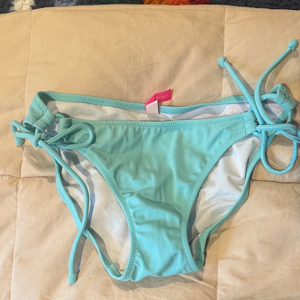 Victoria's Secret Aqua Bikini Bottoms